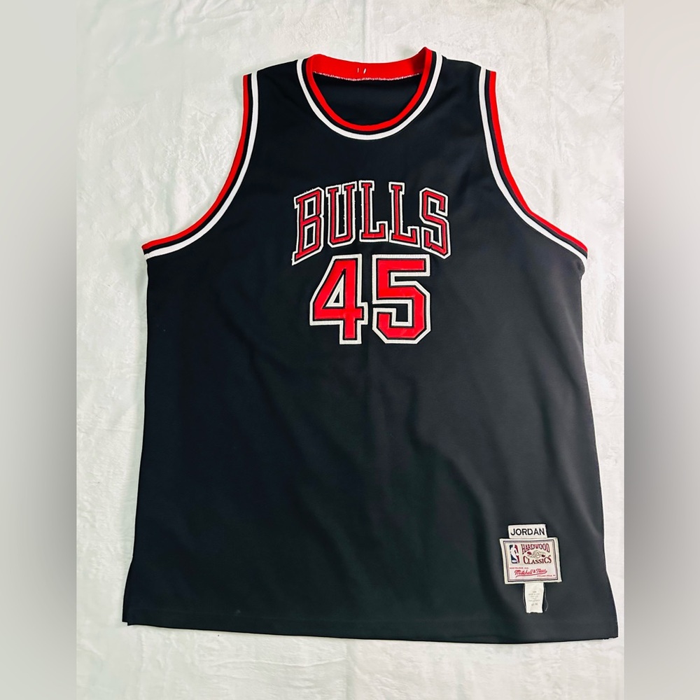 Michael Jordan #45 Chicago Bulls Mitchell & Ness Authentic Jersey Size 60 3XL